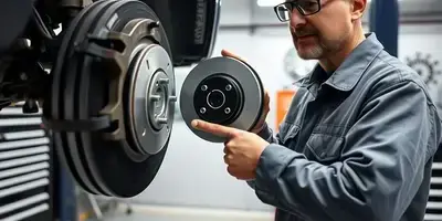 Automotive brake system inspection and repair