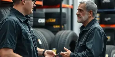 New tire selection and installation